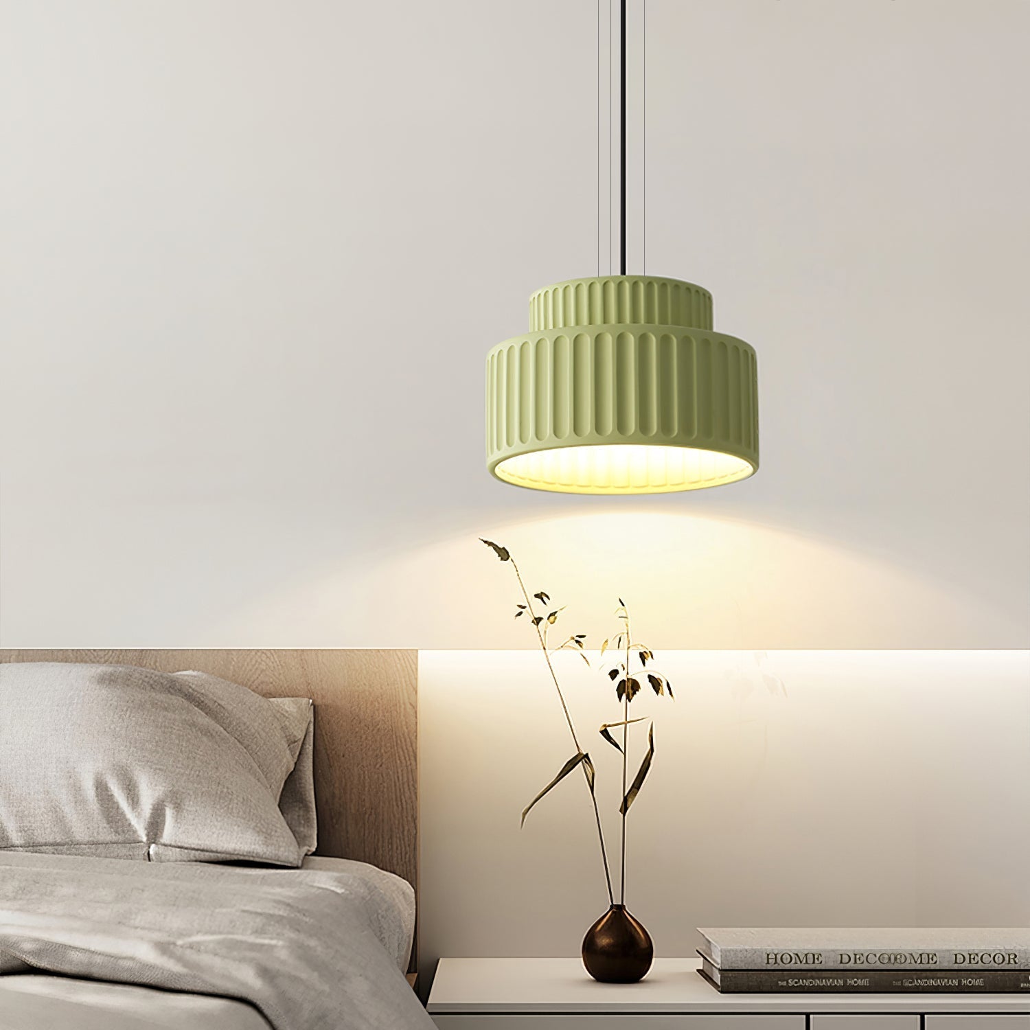 Terrena Ribbed Pendant Light - Letslighting