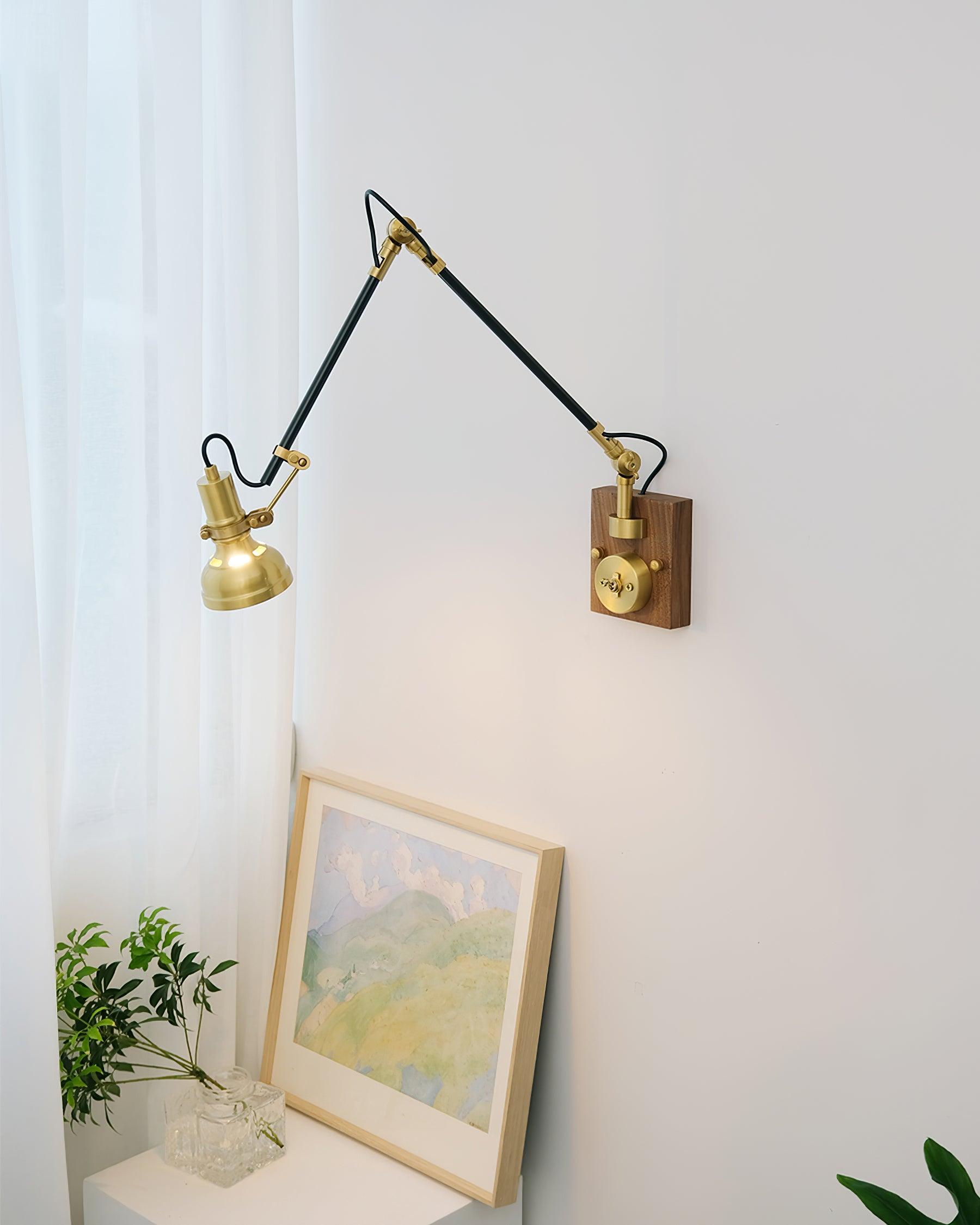Kane Wall Lamp Swing-Arm Adjustable - Letslighting