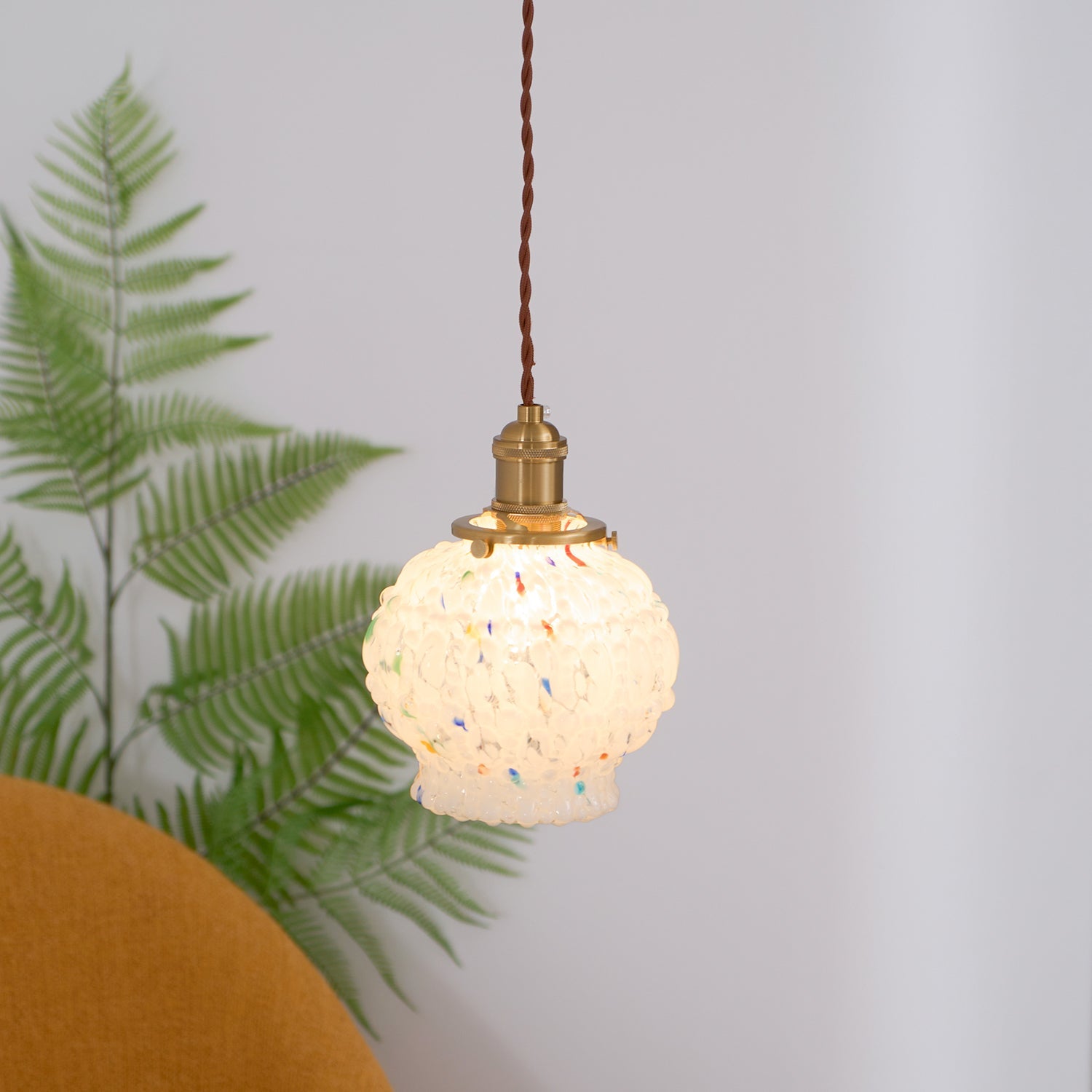 Jovik Textured Glass Pendant Light - Letslighting