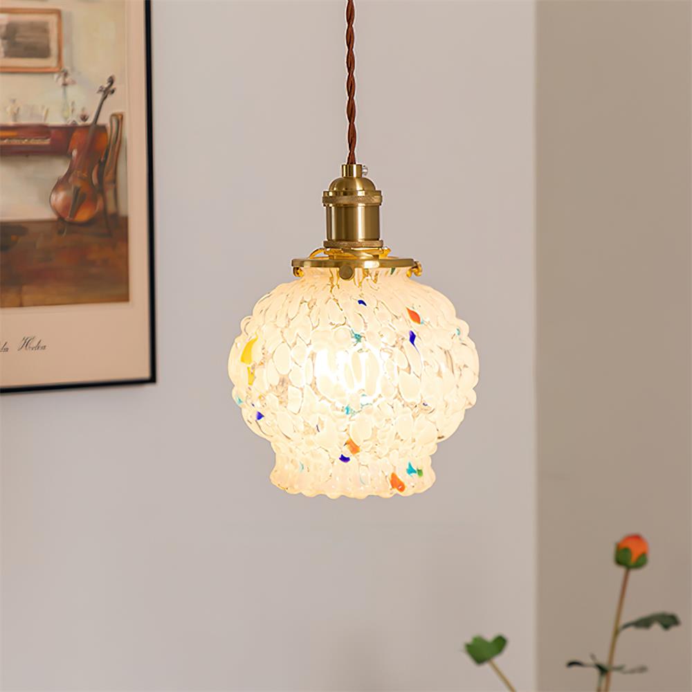Jovik Textured Glass Pendant Light - Letslighting