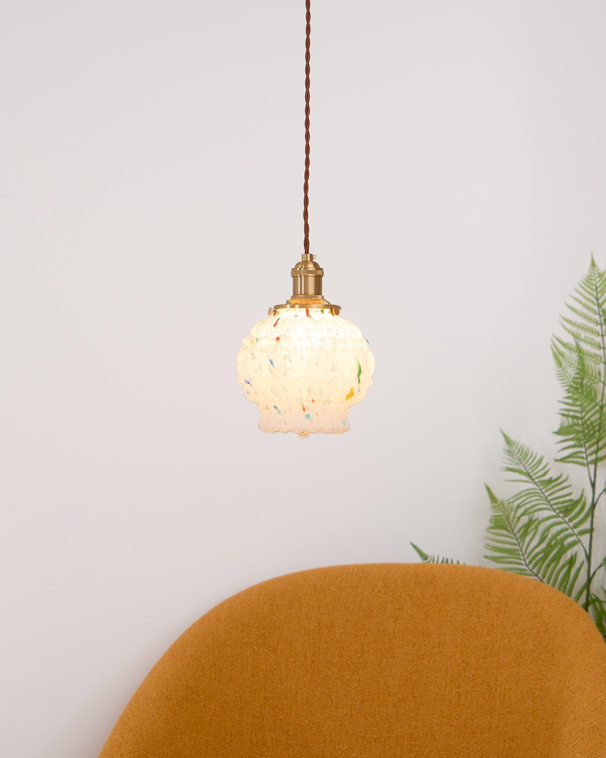 Jovik Textured Glass Pendant Light - Letslighting