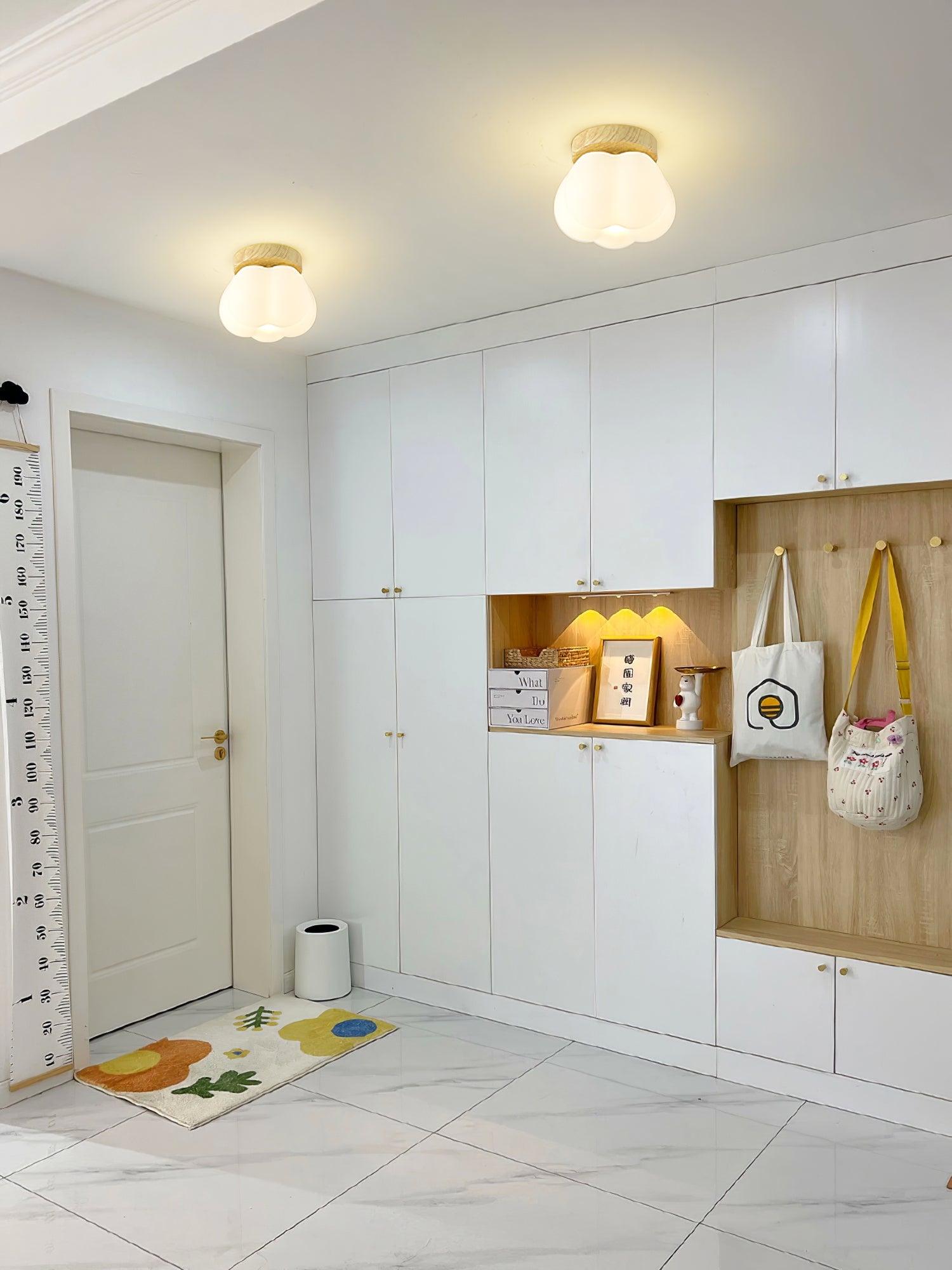 Cinorisra Nordic Art Flower Mini Ceiling Lamp - Letslighting