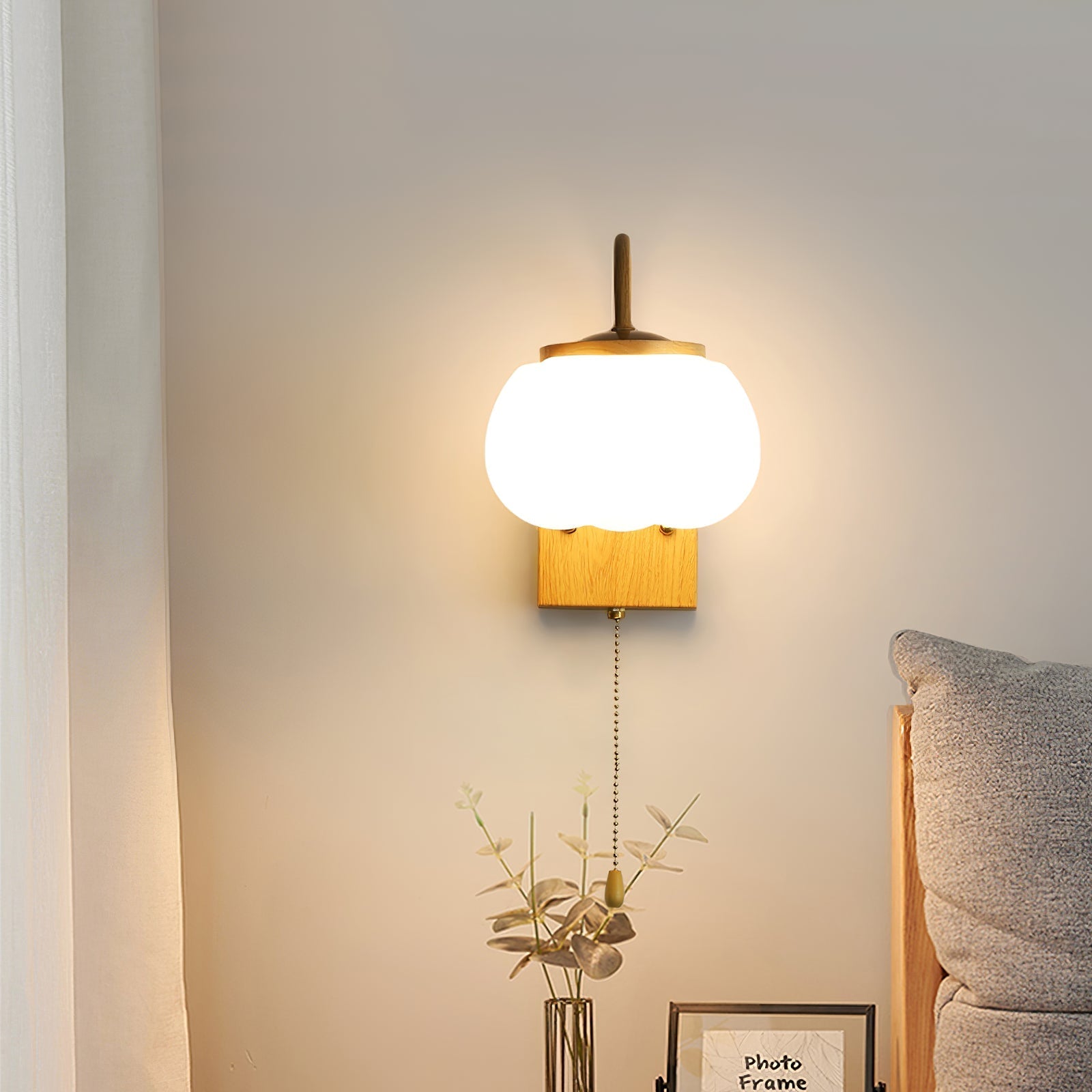 Eurrinis Elegance Flower Plastic Wall Lamp - Letslighting