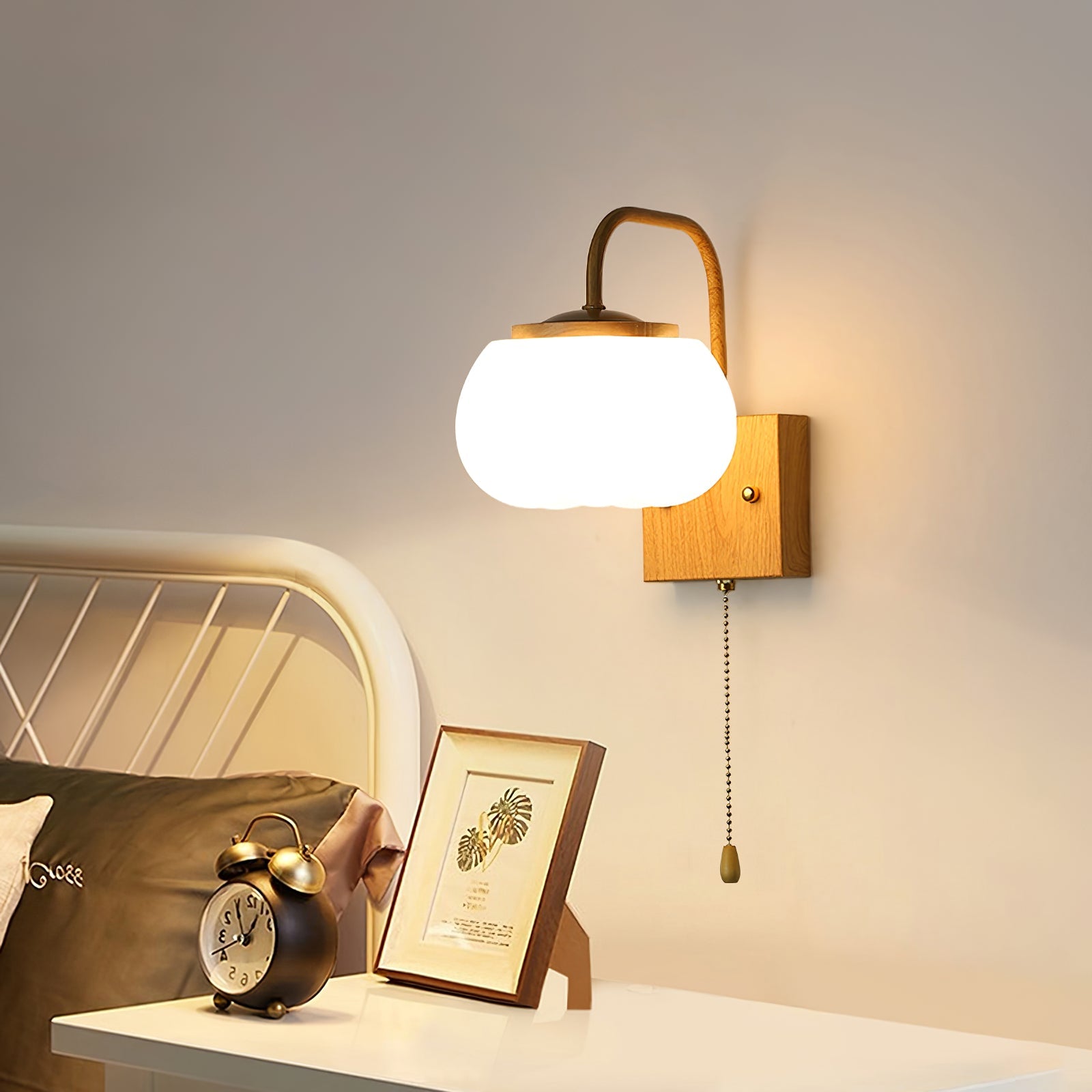 Eurrinis Elegance Flower Plastic Wall Lamp - Letslighting