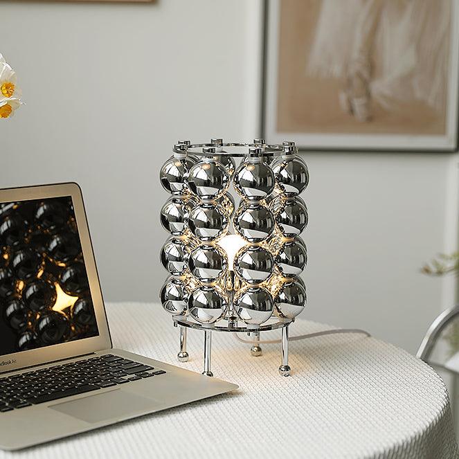 Lirra Steel Futuristic Table Lamp - Letslighting