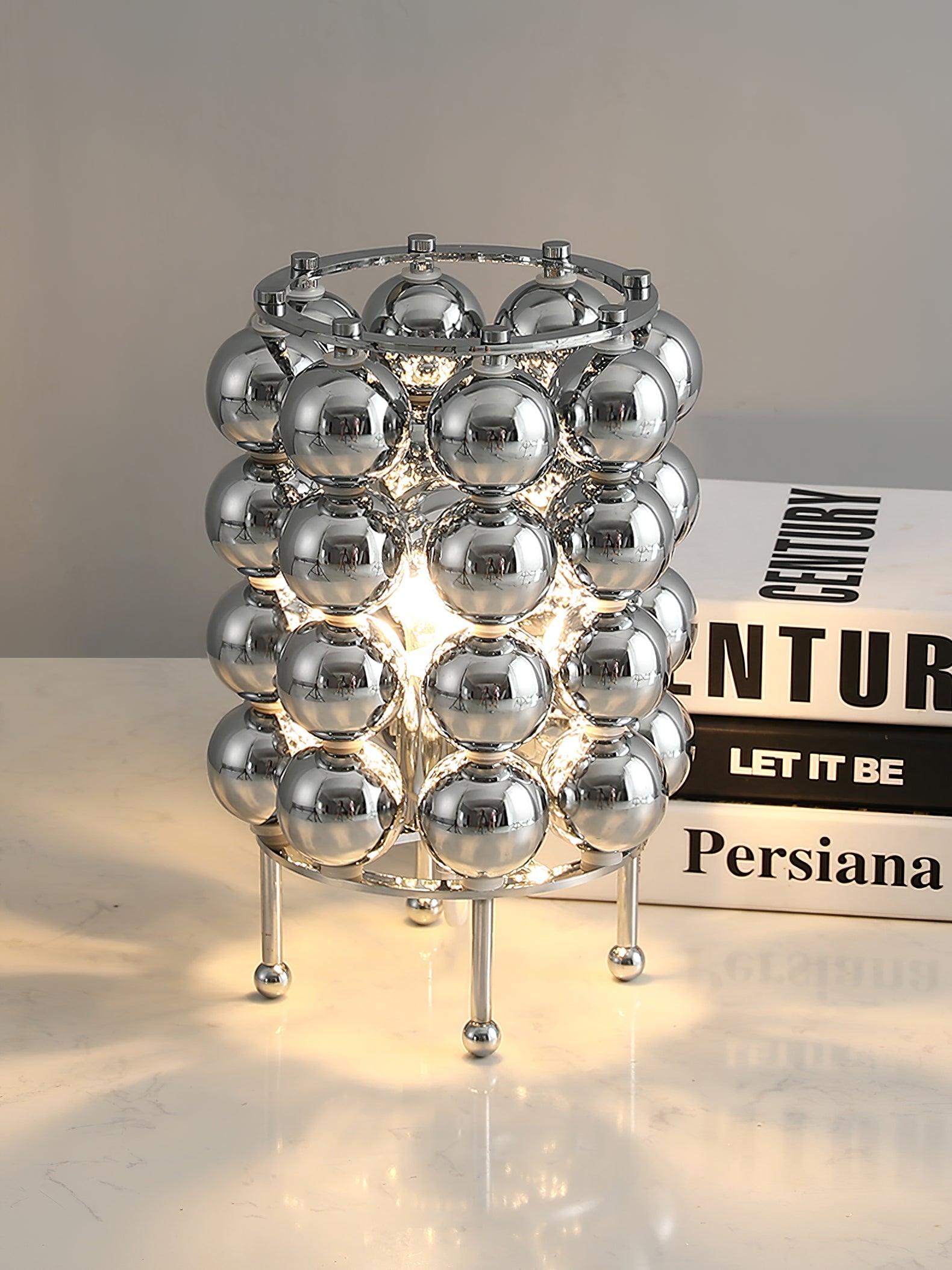 Lirra Steel Futuristic Table Lamp - Letslighting