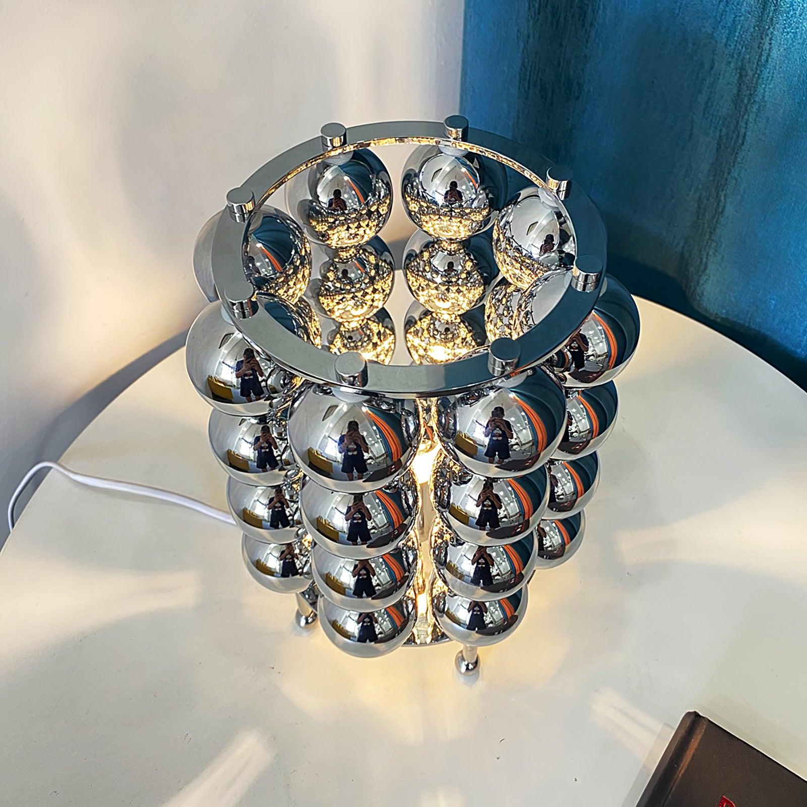 Lirra Steel Futuristic Table Lamp - Letslighting