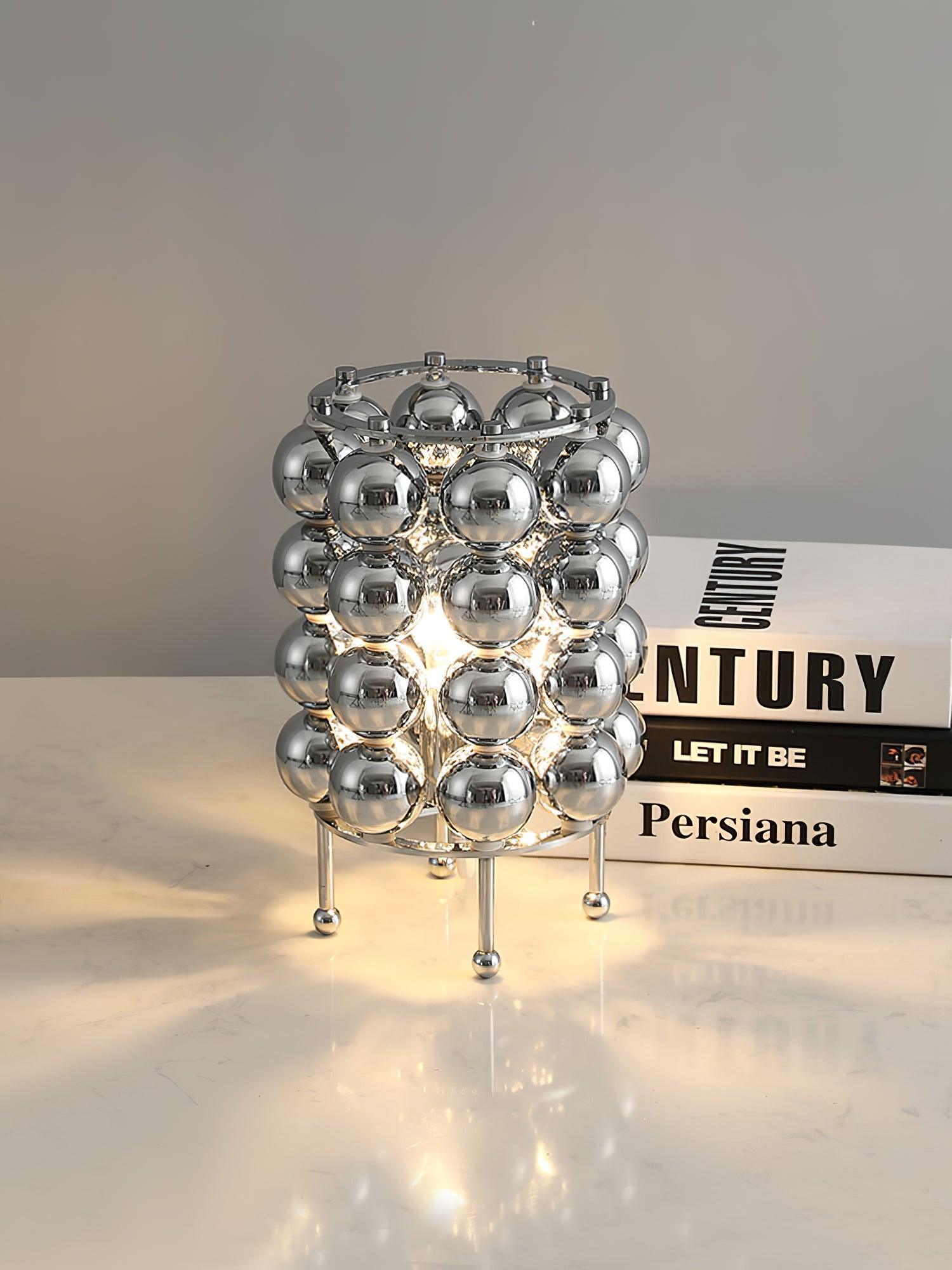 Lirra Steel Futuristic Table Lamp - Letslighting