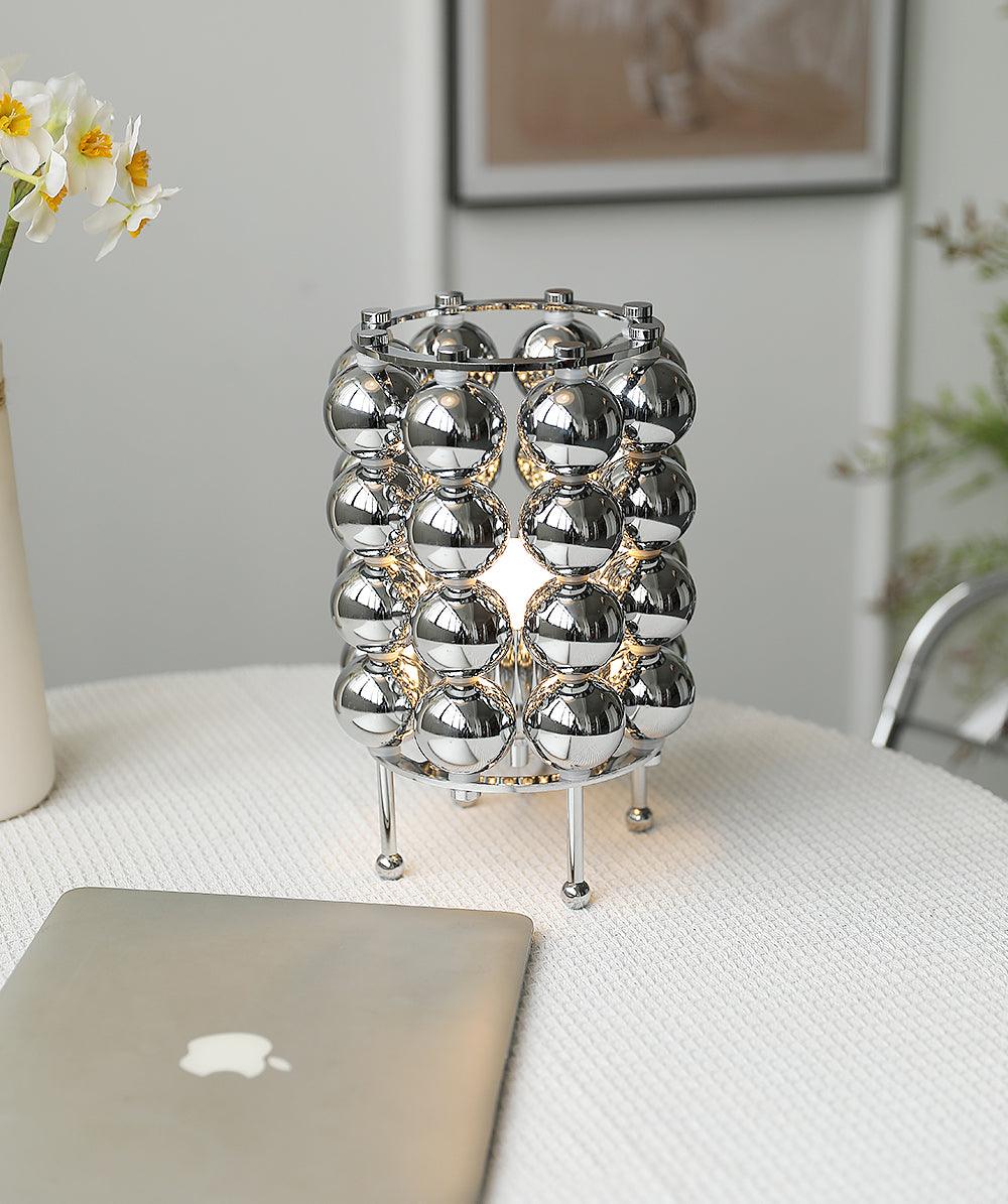 Lirra Steel Futuristic Table Lamp - Letslighting
