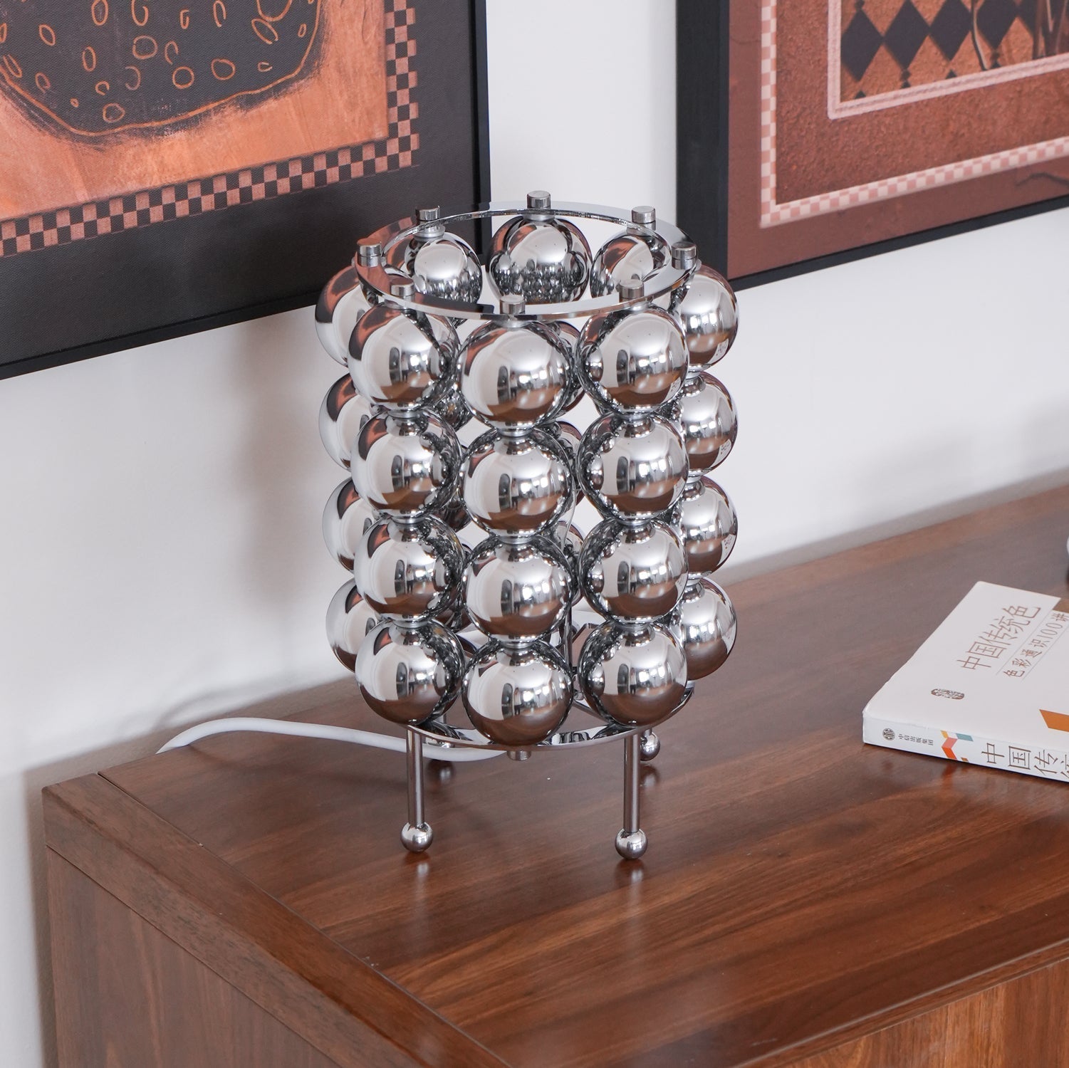 Lirra Steel Futuristic Table Lamp - Letslighting