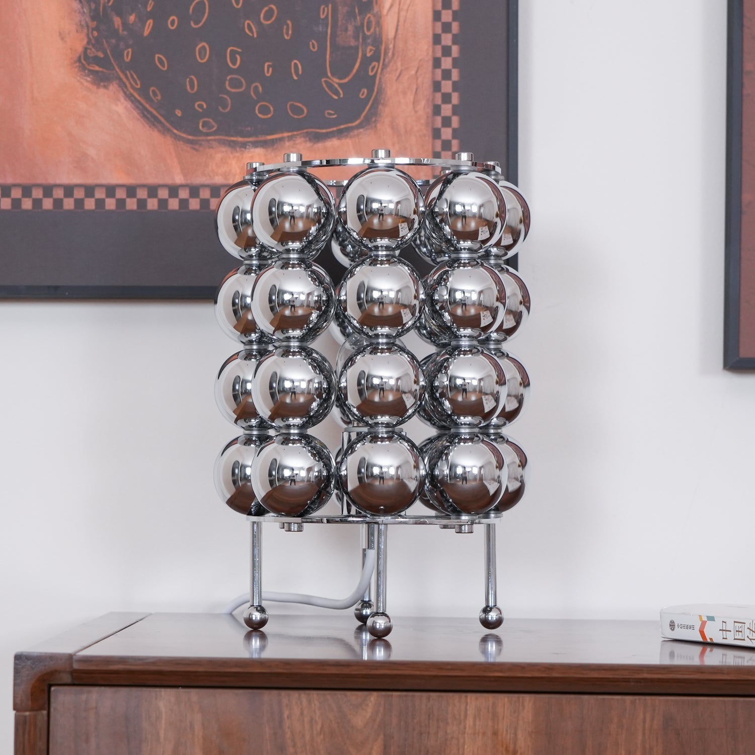 Lirra Steel Futuristic Table Lamp - Letslighting