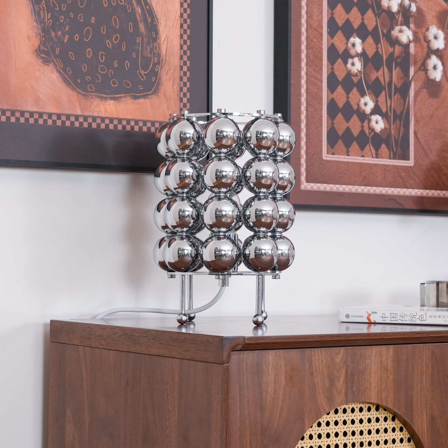 Lirra Steel Futuristic Table Lamp - Letslighting