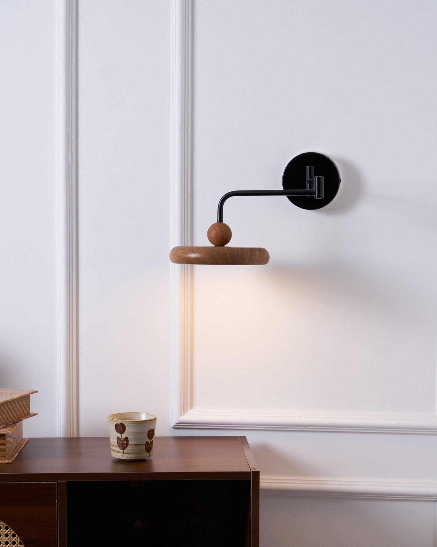 Karlin Modern Acrylic & Metal Wall Light