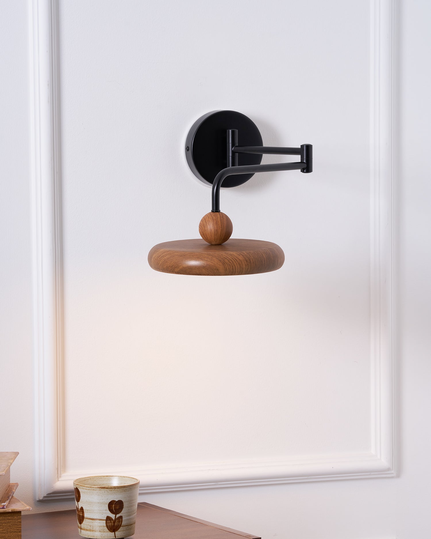 Karlin Modern Acrylic & Metal Wall Light