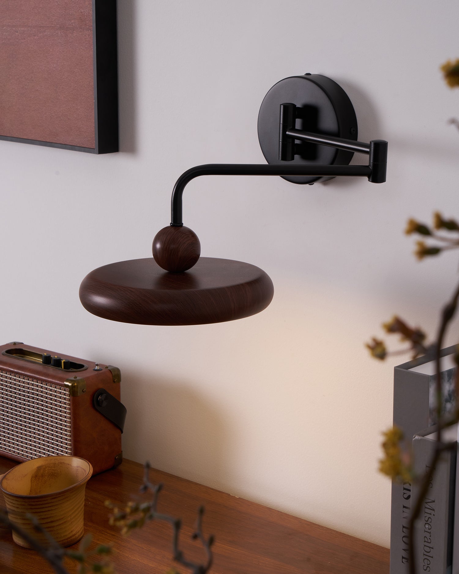 Karlin Modern Acrylic & Metal Wall Light