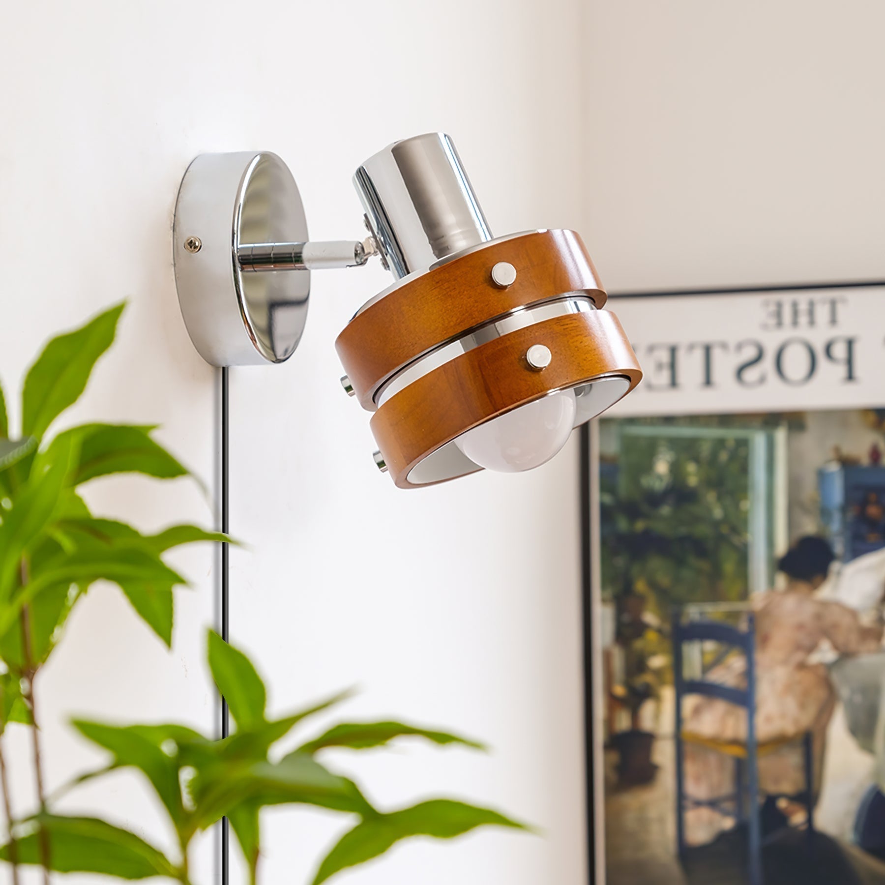 Orbitce Wood Classic Wall Lamp - Letslighting