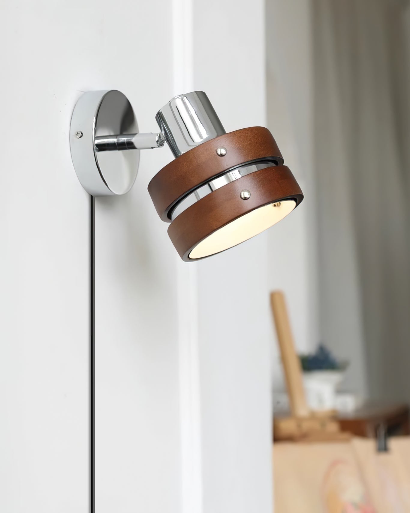 Orbitce Wood Classic Wall Lamp - Letslighting
