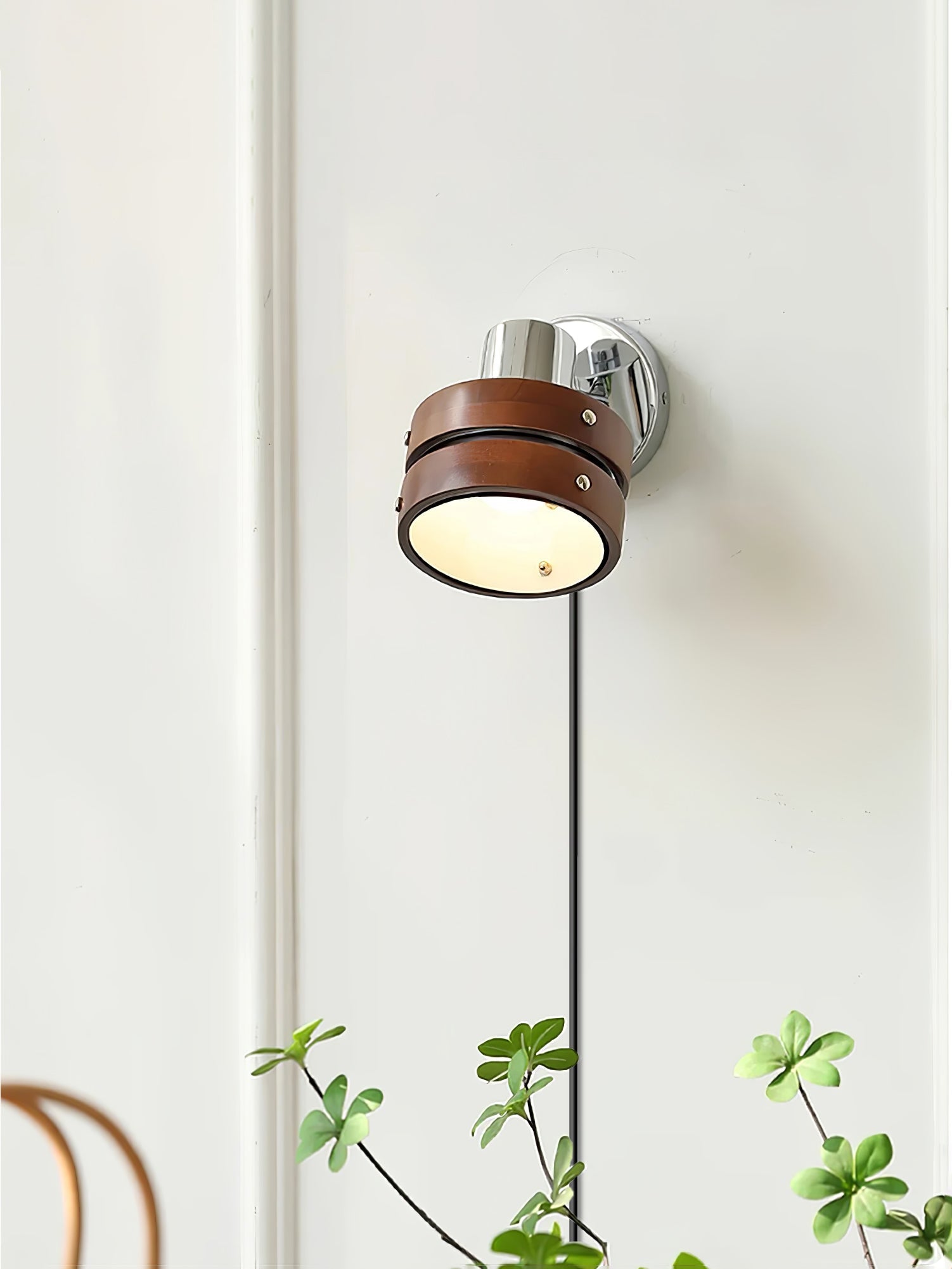 Orbitce Wood Classic Wall Lamp - Letslighting