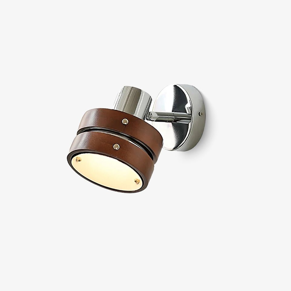 Zanorir Premium Nordic Art Walnut Wall Lamp - Letslighting
