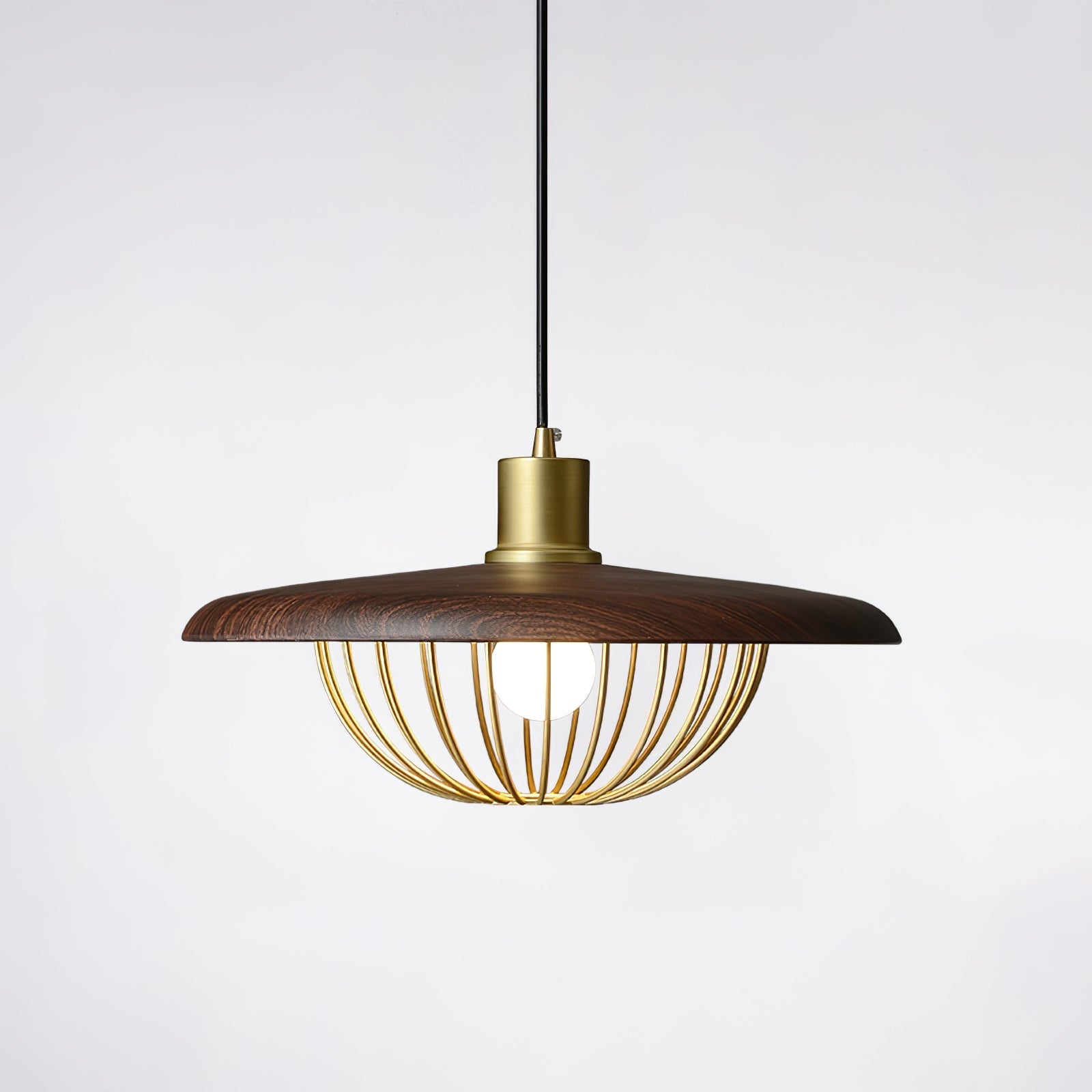 Elanora Wood Retro Vintage Pendant Lamp - Letslighting