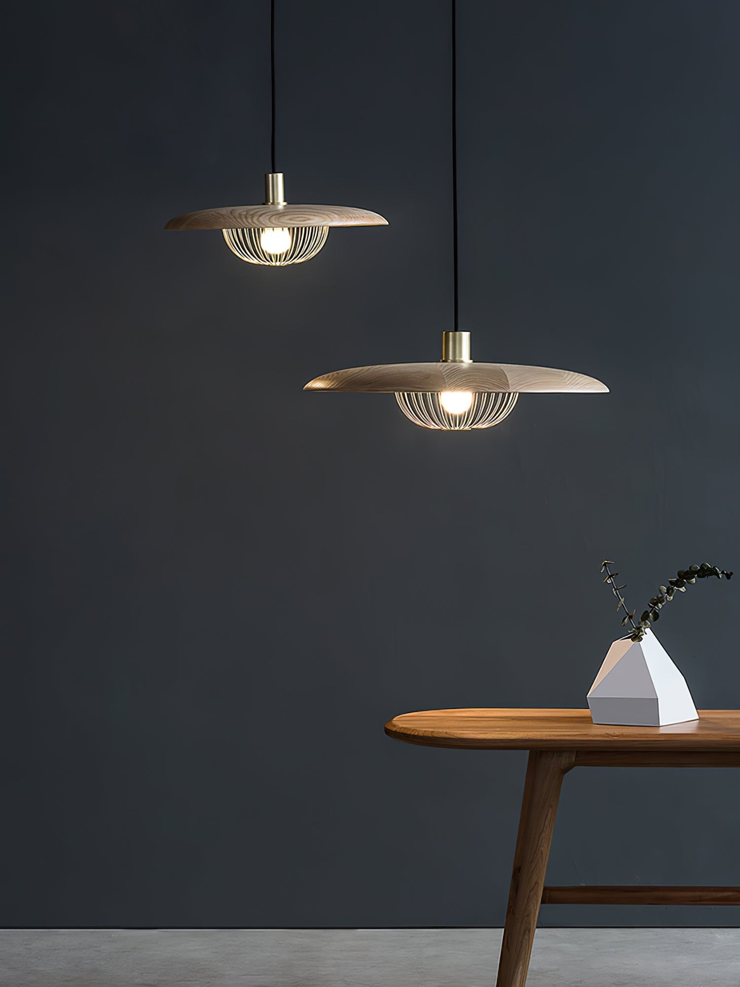 Elanora Wood Retro Vintage Pendant Lamp - Letslighting