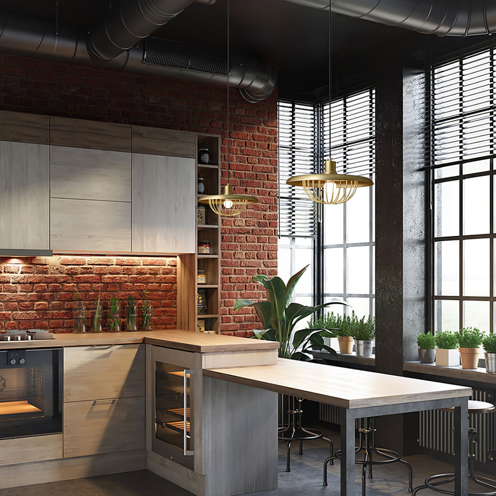 Elanora Wood Retro Vintage Pendant Lamp - Letslighting