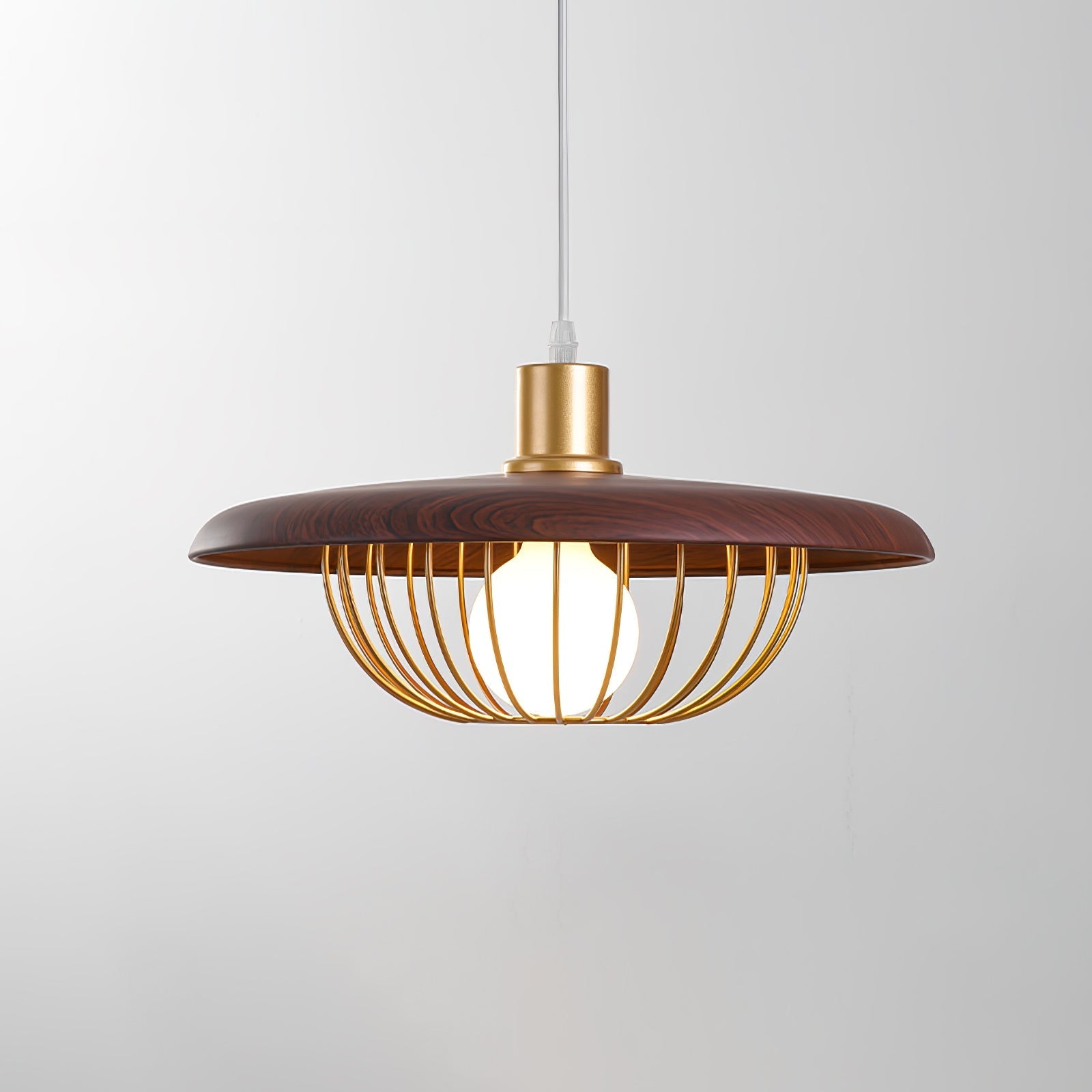 Elanora Wood Retro Vintage Pendant Lamp - Letslighting