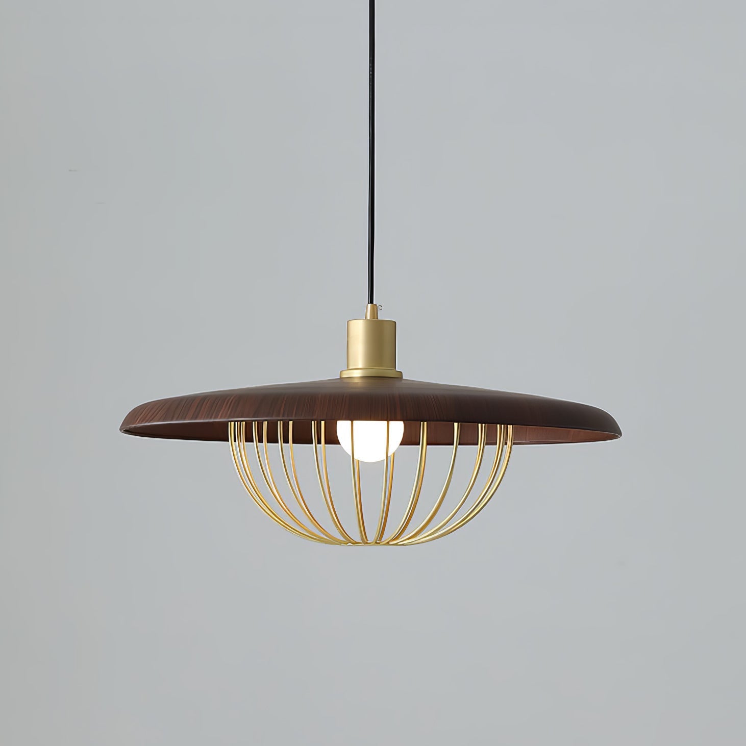 Elanora Wood Retro Vintage Pendant Lamp - Letslighting