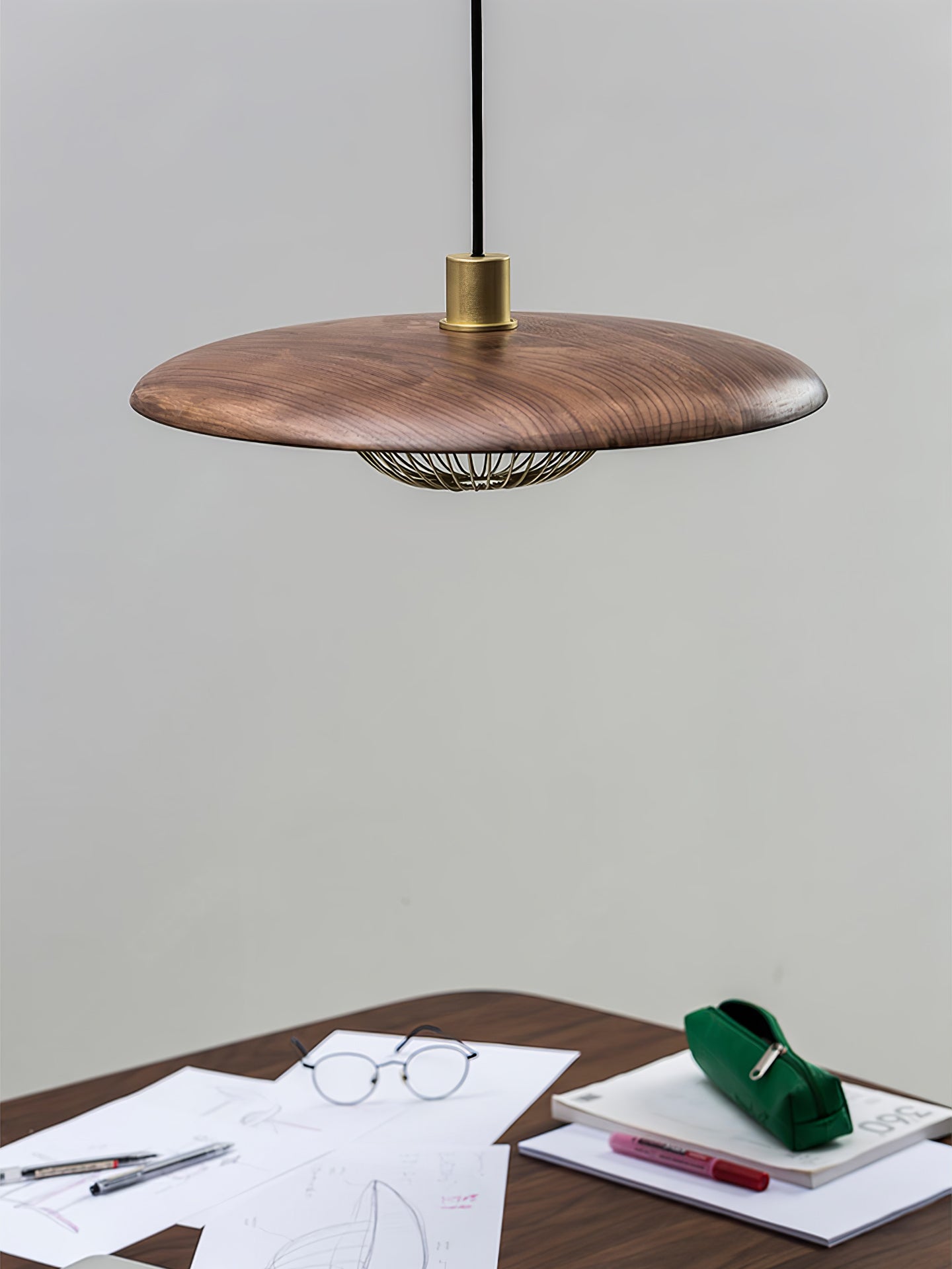 Elanora Wood Retro Vintage Pendant Lamp - Letslighting
