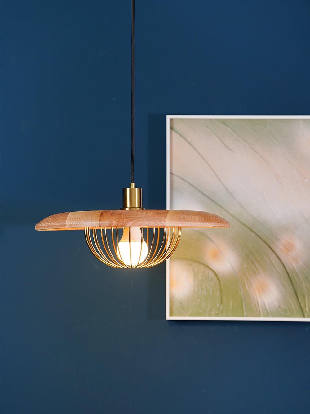 Elanora Wood Retro Vintage Pendant Lamp - Letslighting