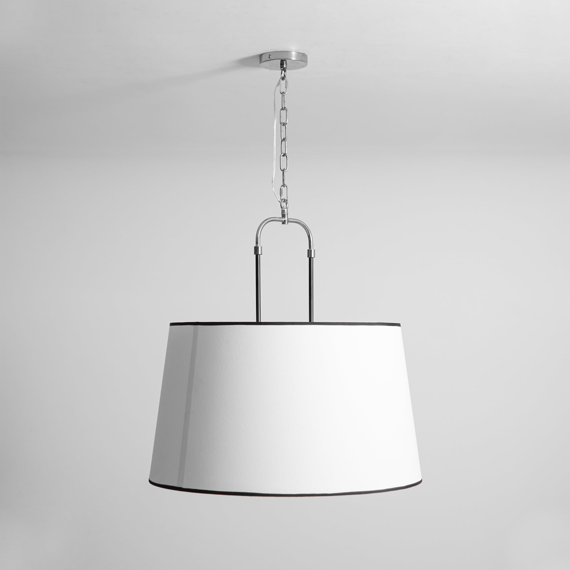 Aurzorora Vintage Industrial Brass Fabric Pendant Lamp - Letslighting