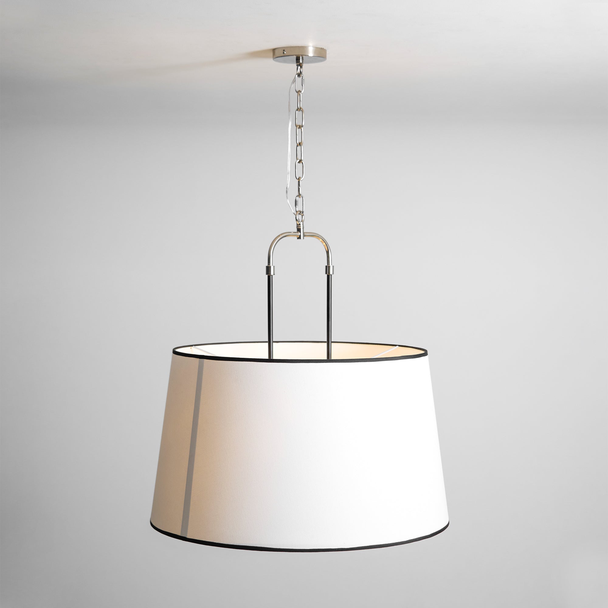 Aurzorora Vintage Industrial Brass Fabric Pendant Lamp - Letslighting