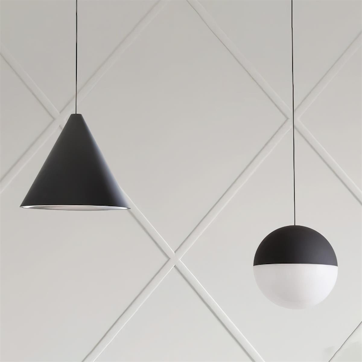 Pendant Lamp Black Cone Shade for Modern Industrial - Letslighting