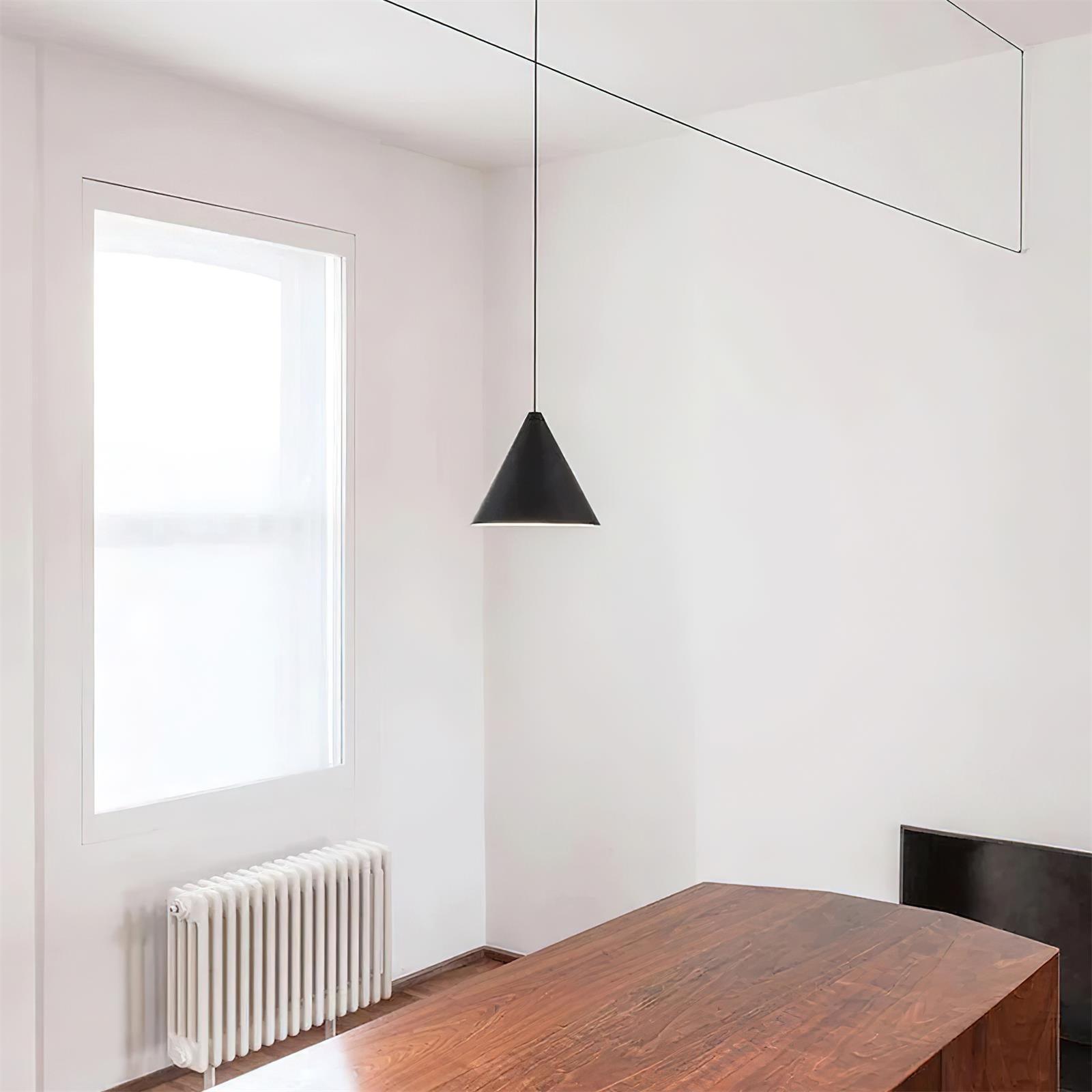 Pendant Lamp Black Cone Shade for Modern Industrial - Letslighting