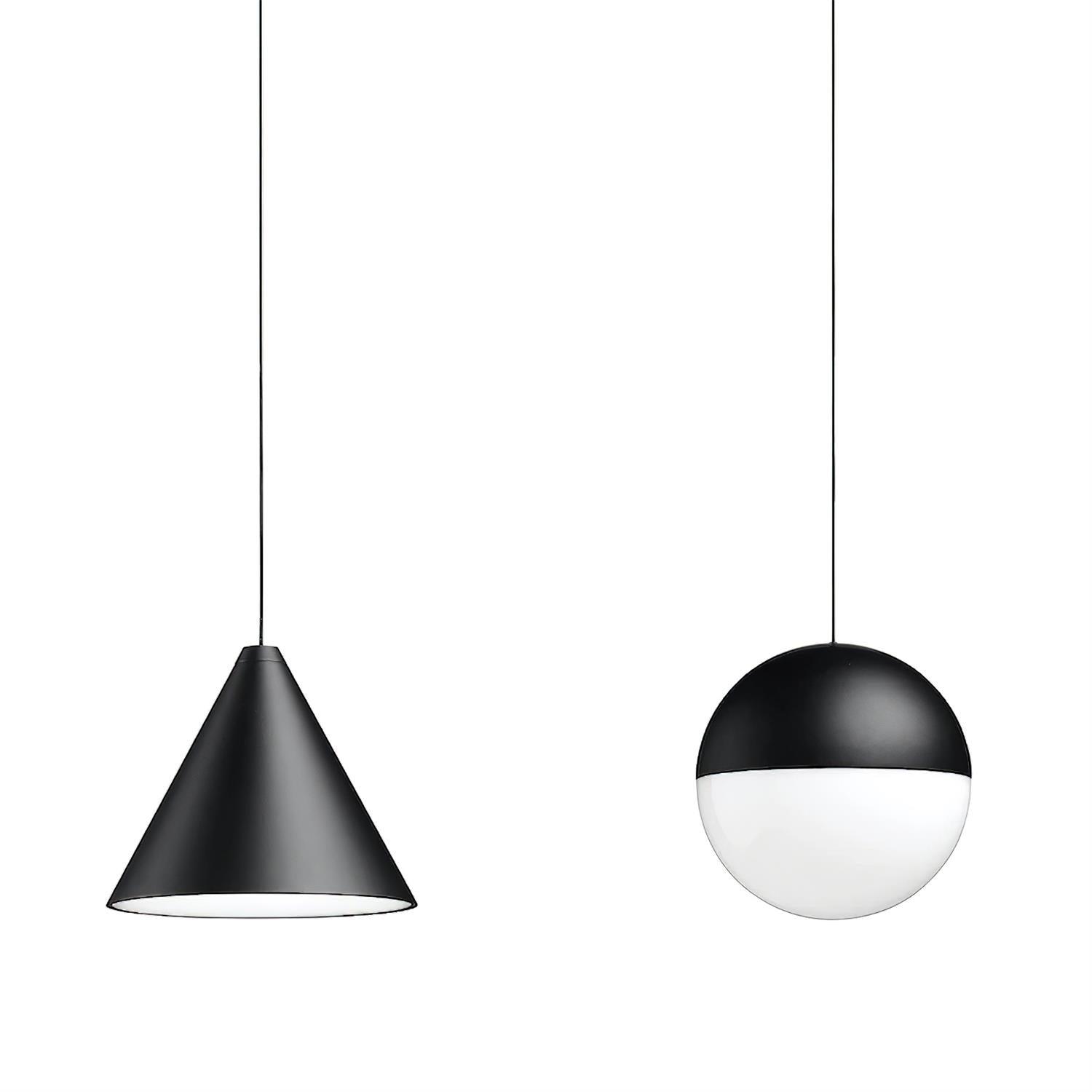 Pendant Lamp Black Cone Shade for Modern Industrial - Letslighting
