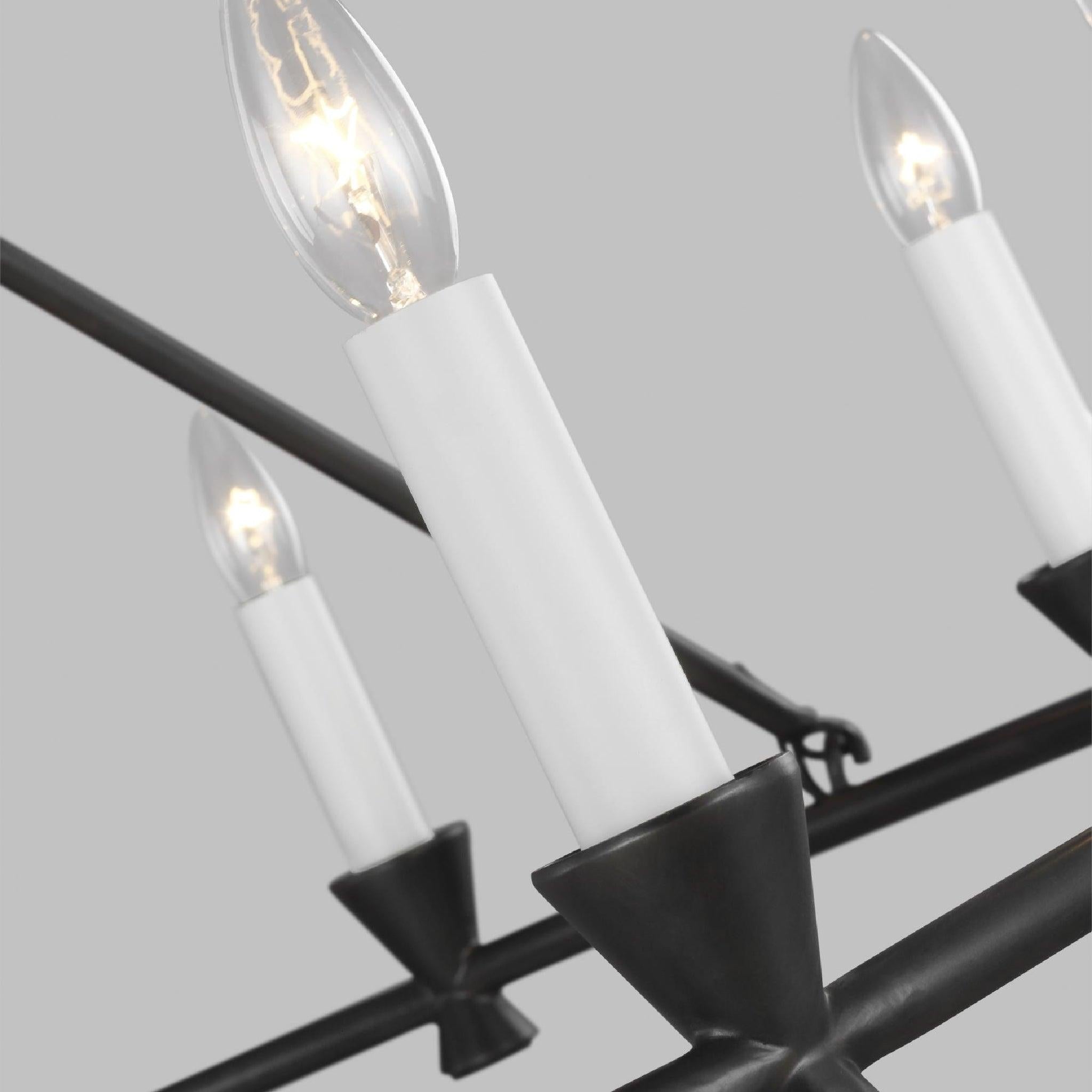 Ovyneth Vintage Industrial Brass Chandelier - Letslighting