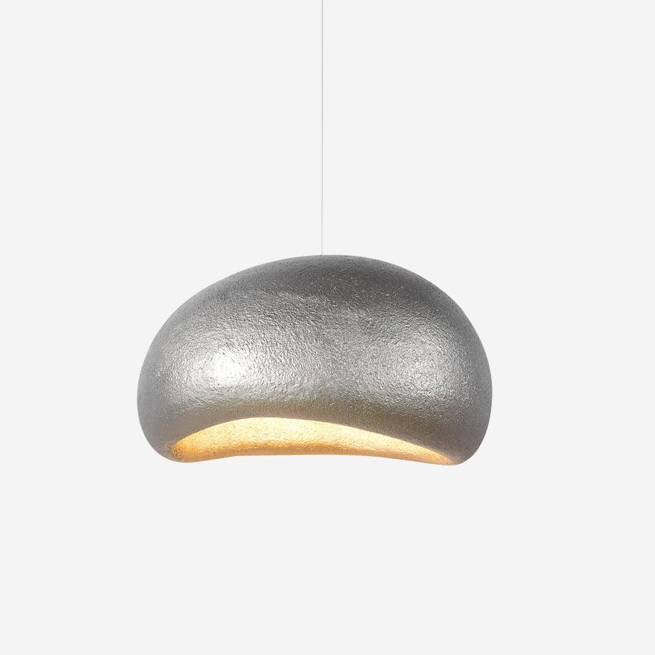 Pendant Lamp Pebble Inspired Organic Form Soft Glow Modern Artistic - Letslighting