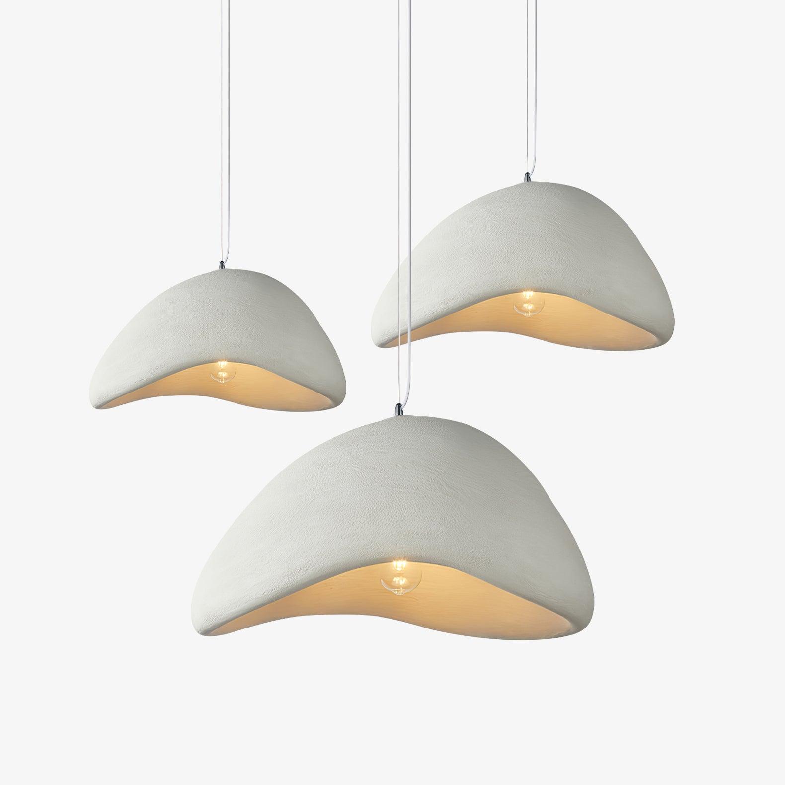 Lustra Pendant Lamp Cloud White Minimalist - Letslighting