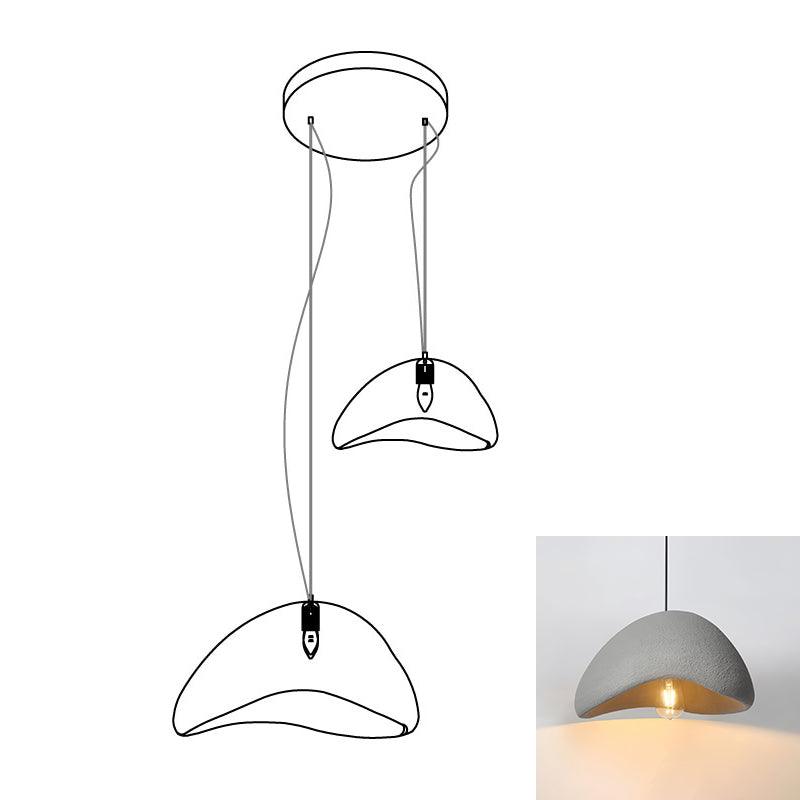 Lustra Pendant Lamp Cloud White Minimalist - Letslighting