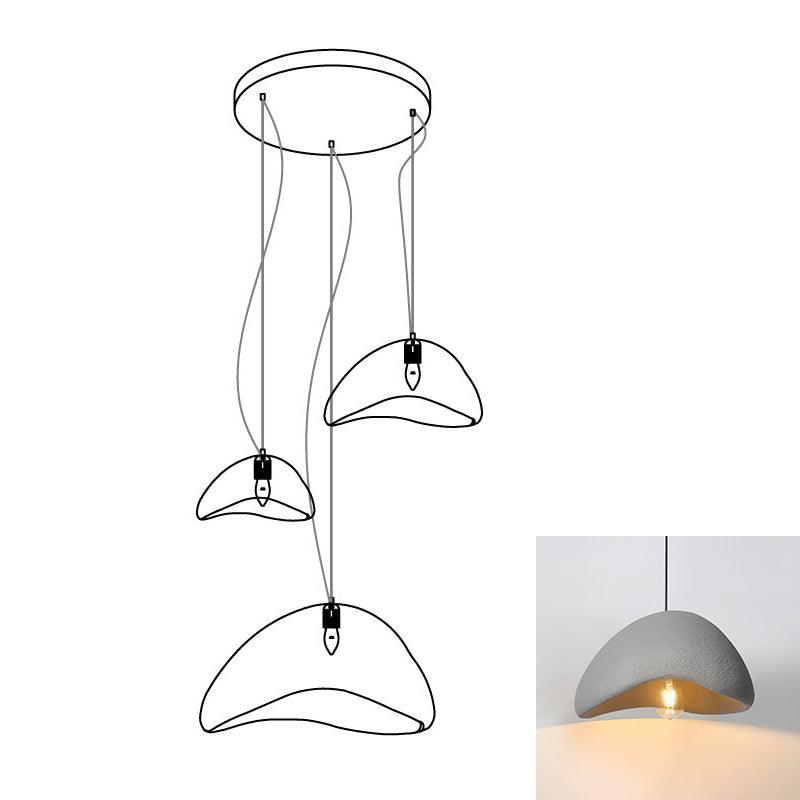 Lustra Pendant Lamp Cloud White Minimalist - Letslighting