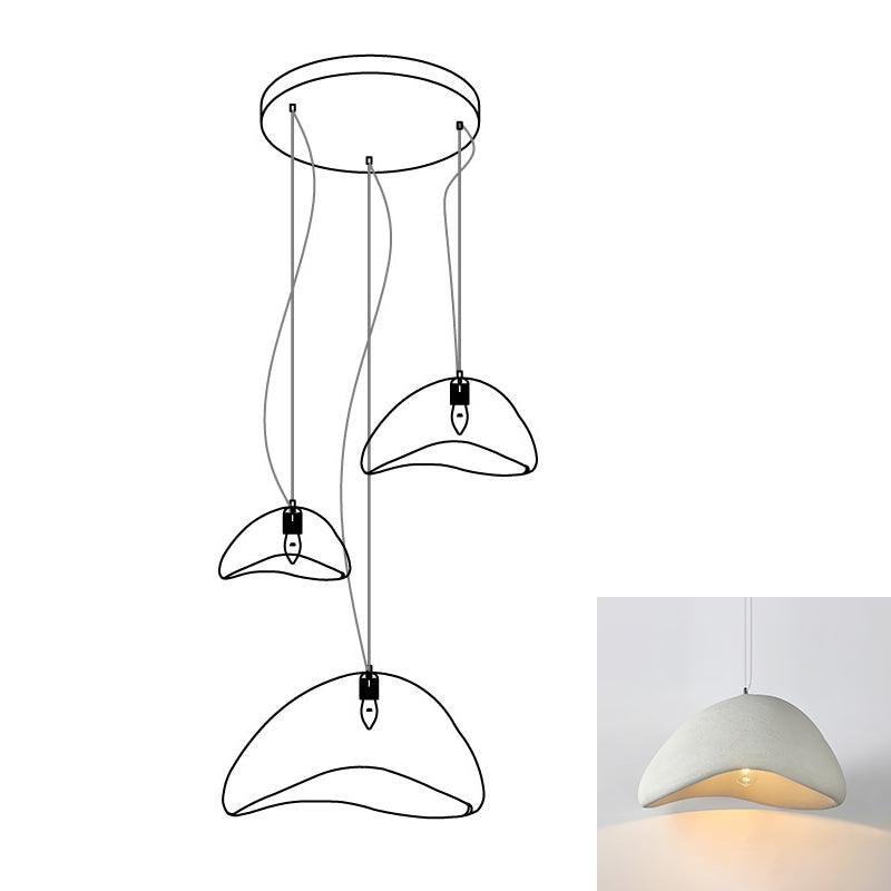 Lustra Pendant Lamp Cloud White Minimalist - Letslighting