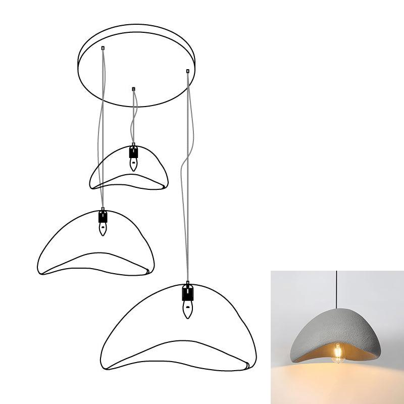 Lustra Pendant Lamp Cloud White Minimalist - Letslighting
