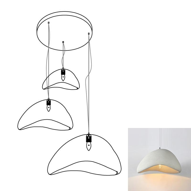 Lustra Pendant Lamp Cloud White Minimalist - Letslighting