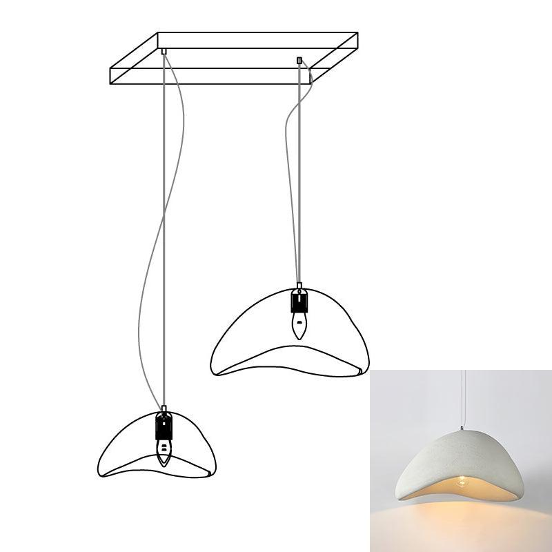 Lustra Pendant Lamp Cloud White Minimalist - Letslighting