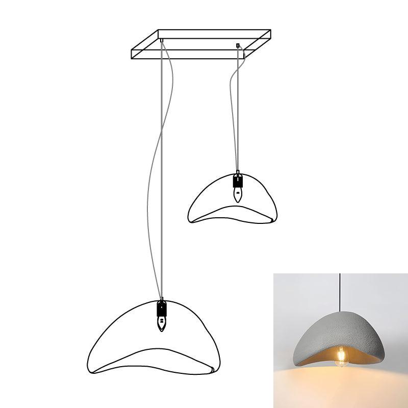 Lustra Pendant Lamp Cloud White Minimalist - Letslighting