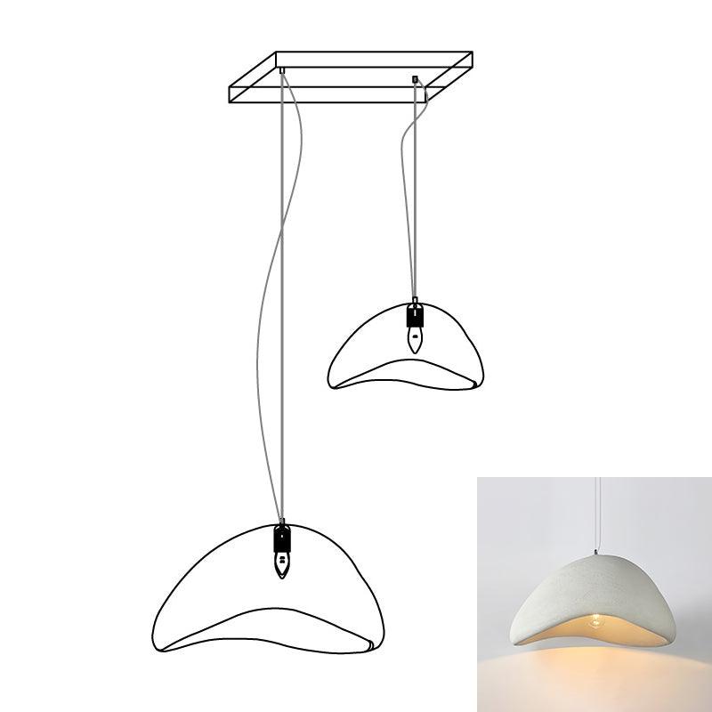 Lustra Pendant Lamp Cloud White Minimalist - Letslighting