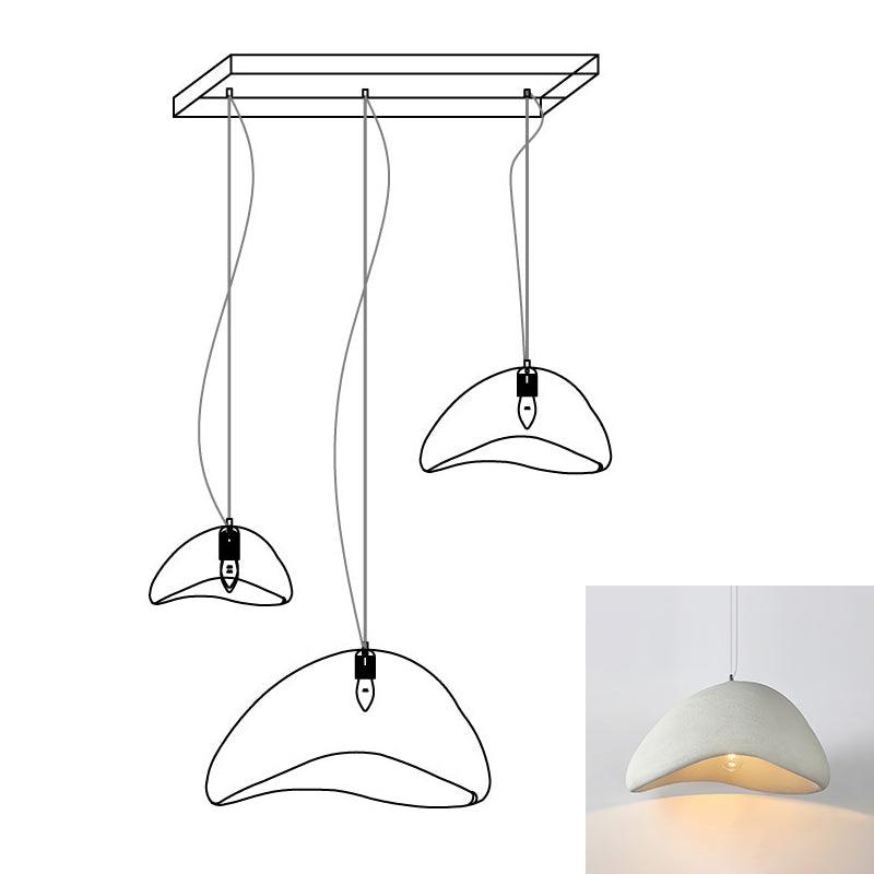 Lustra Pendant Lamp Cloud White Minimalist - Letslighting