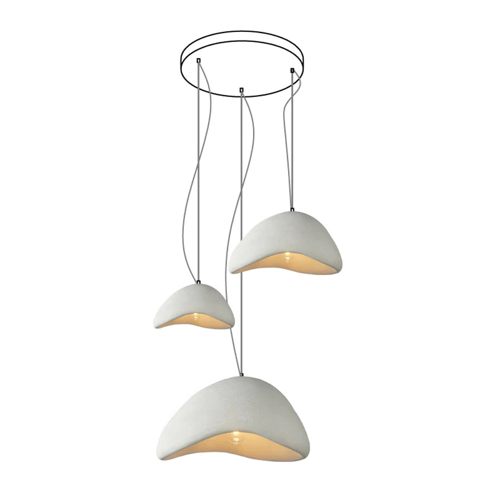Lustra Pendant Lamp Cloud White Minimalist - Letslighting