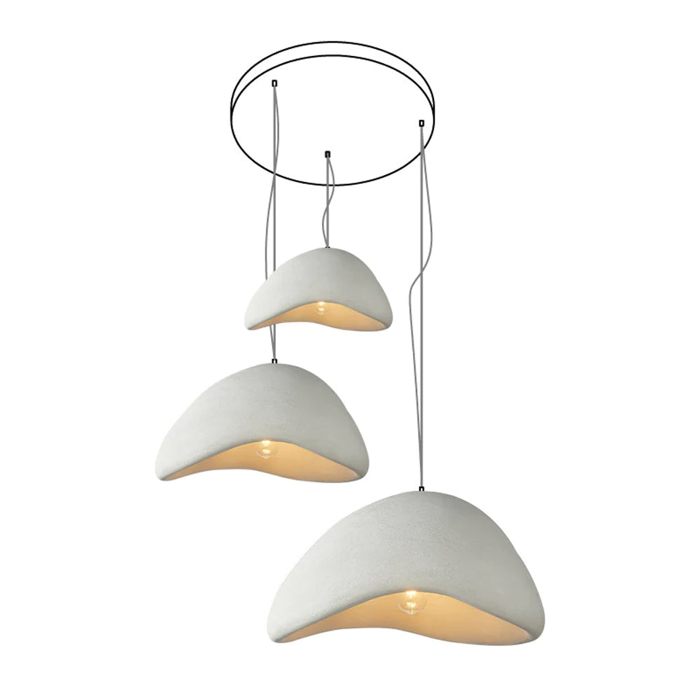 Lustra Pendant Lamp Cloud White Minimalist - Letslighting