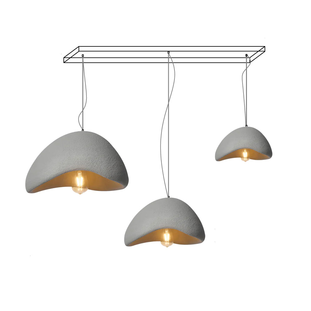 Lustra Pendant Lamp Cloud White Minimalist - Letslighting